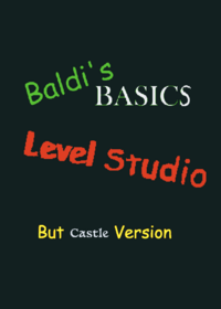 Baldi's fun customizing and building map...