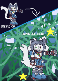 Yet another tweak for Ink Temmie DX!