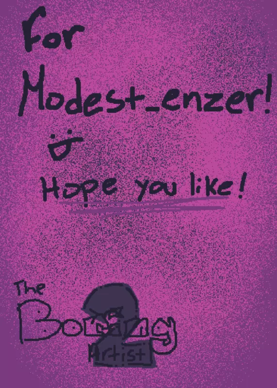 For modest_enzer! :D by @The_Boring_Artist2