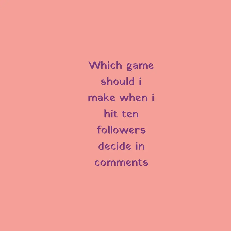 Game by @cameramaned
