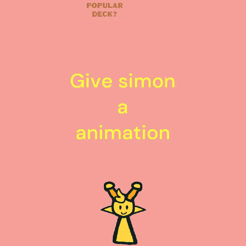 Simon needs an animation! by @myself-8-_related_mr-dew
