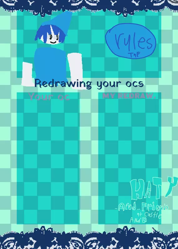 Redrawing your ocs by @Haty_And_Freinds