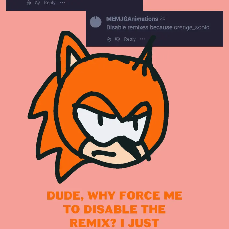 I hate this by @orenge_sonic