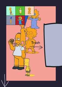 Mess With The Simpsons Characters