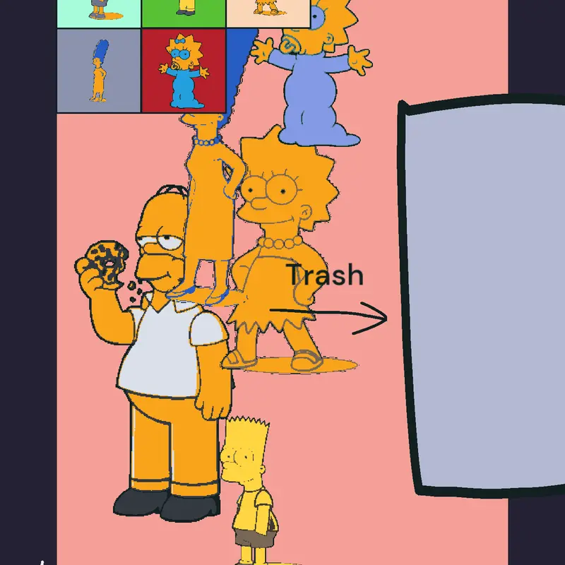 Mess With The Simpsons Characters by @guydoesrandomthingsALT