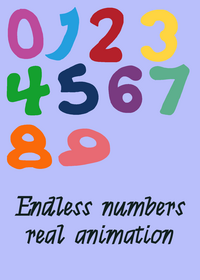 Endless Numbers Real Animation