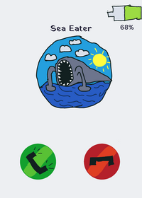 Escapa del Sea Eater.