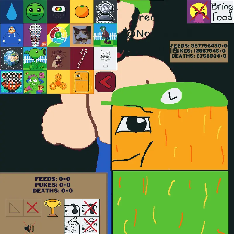 Feed Luigi by @Luigishy