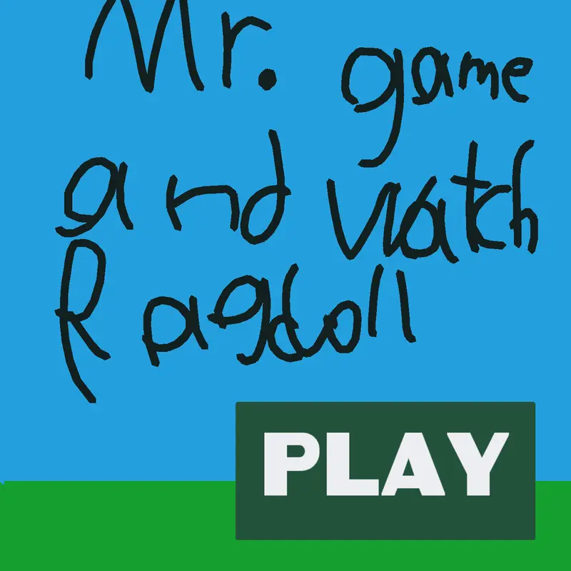 Mr. game and watch by @poppy_official