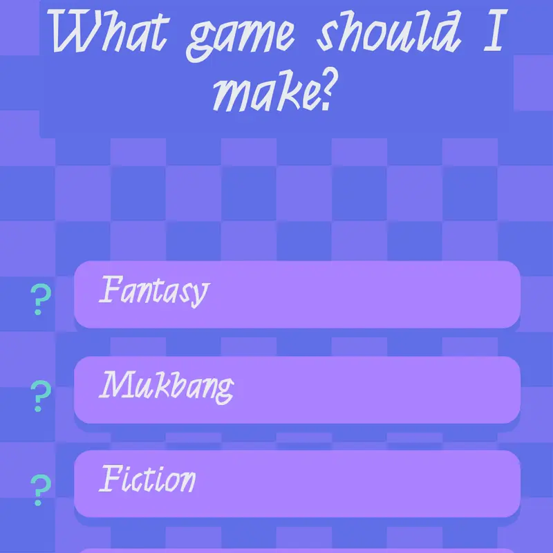 Poll Because I Have No Life by @XianCool123