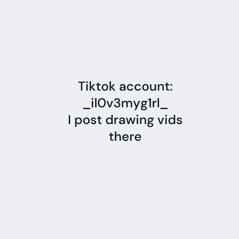 Tiktokacc by @random_gurl