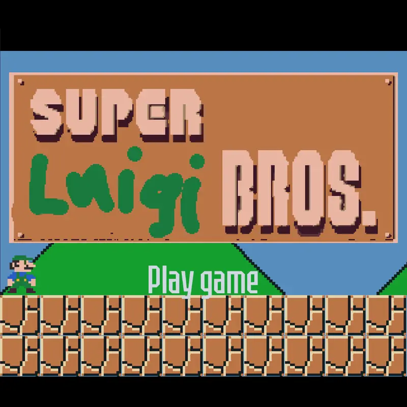 Super Luigi Bros by @BlueBroMakesAndPlays