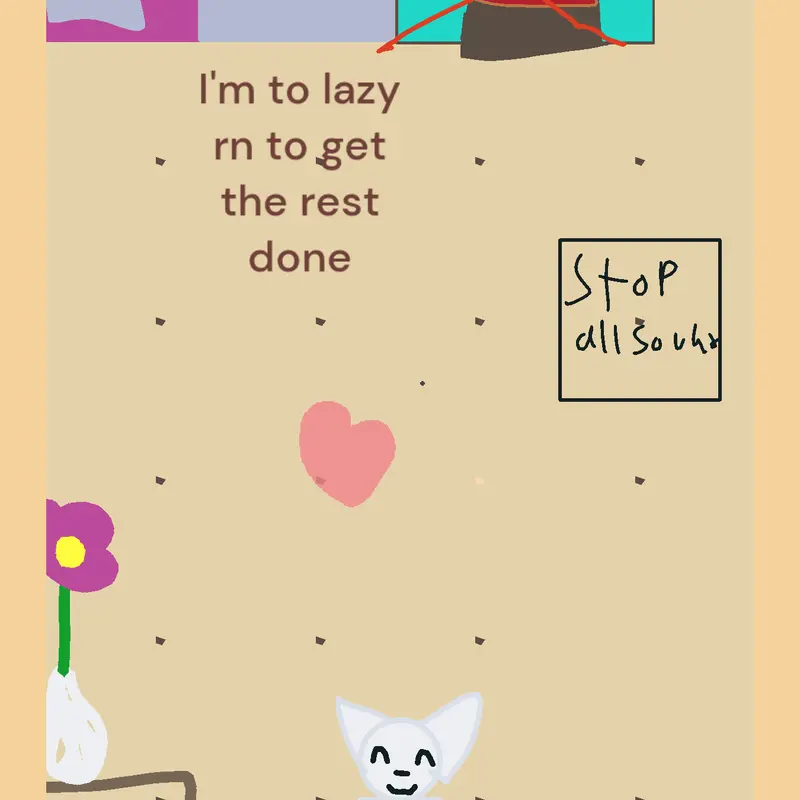 I'm way to lazy rn to get the rest done! by @pansexual_lesbian_cat