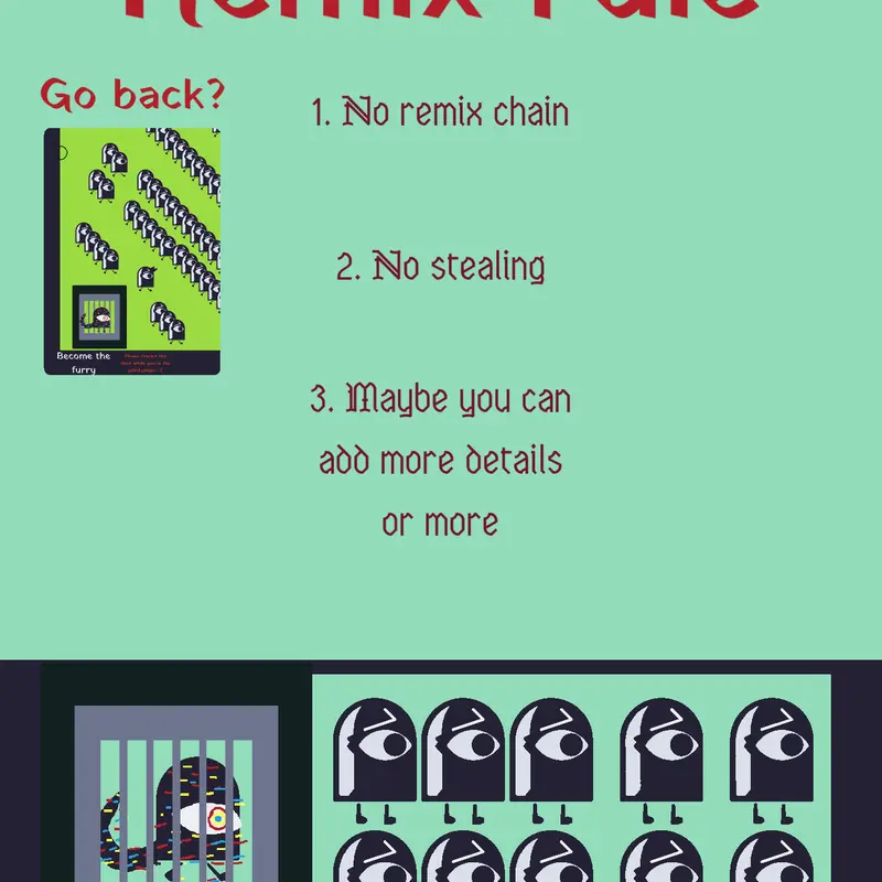Pibby glitch infection remix rule by @Carman321372