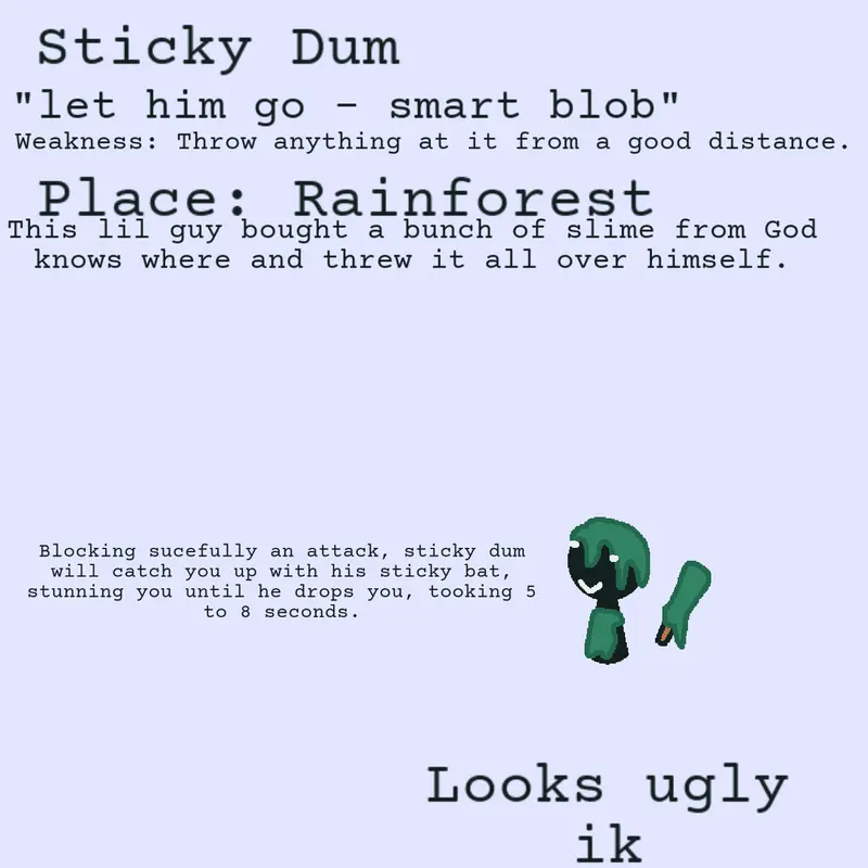 Sticky dum!! by @bigb00y