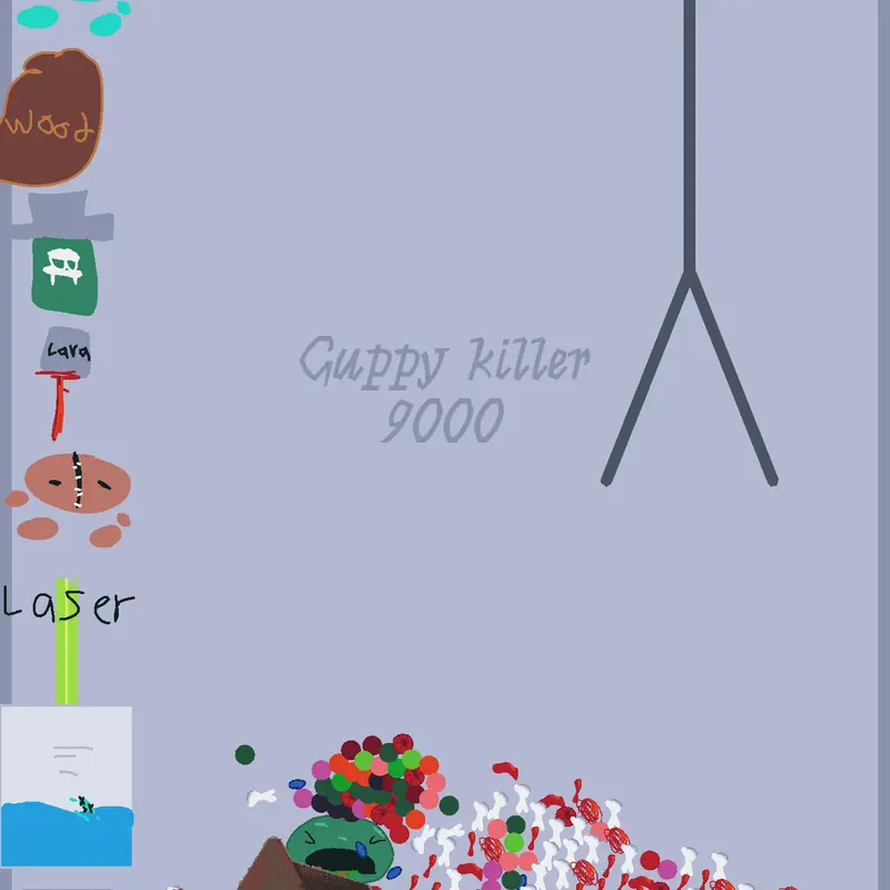 Guppy killer #nextep by @emojismile