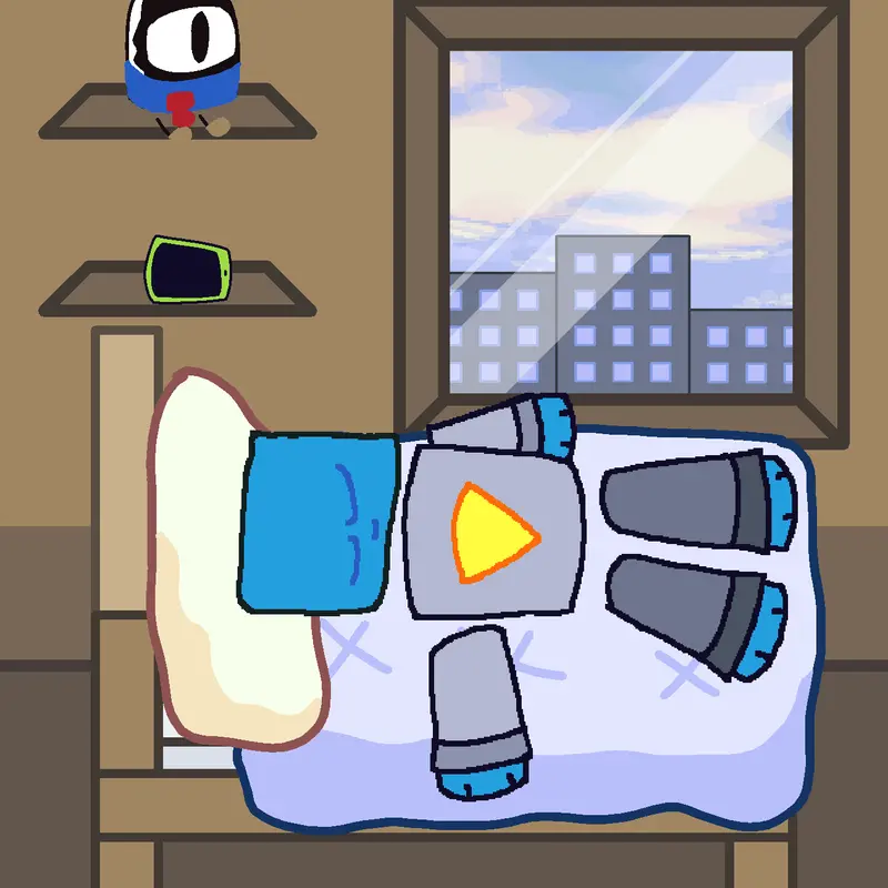 Sleeping be like by @pursuer378