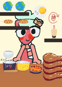 Sprout mukbang!