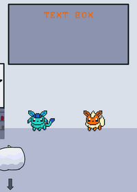 The flareon evaporast the glaceon