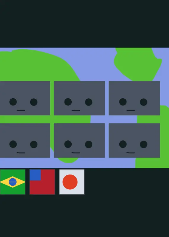 Banda de países by @exploradorterra