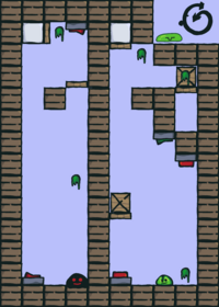 Puzzle shadow