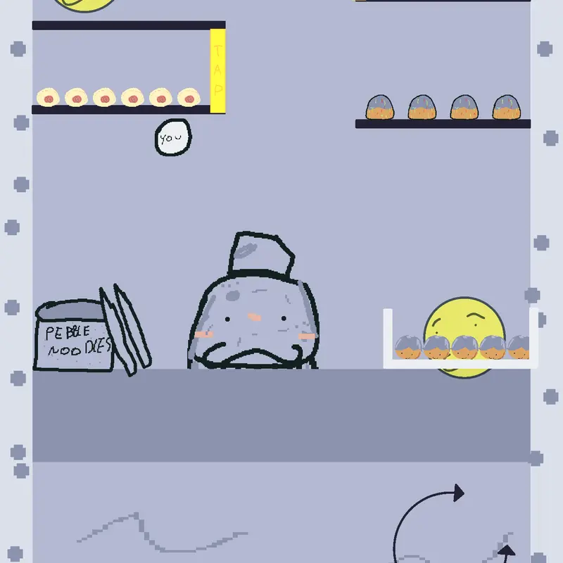 Mukbag Pebble cuteeeee :> by @Nickoficial