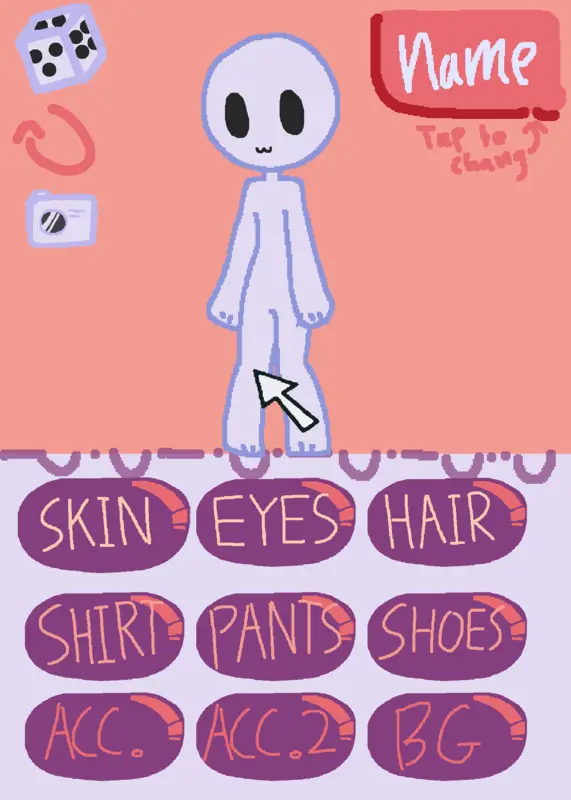 Puedes aser tu propia skin ¡diviértete! by @chupetin13