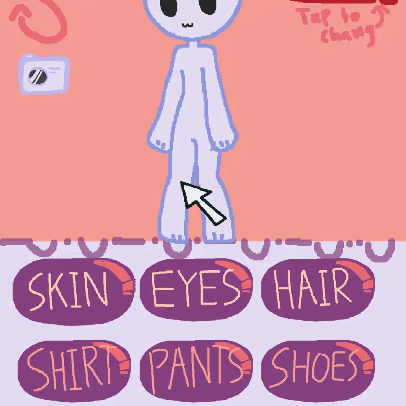 Puedes aser tu propia skin ¡diviértete! by @chupetin13