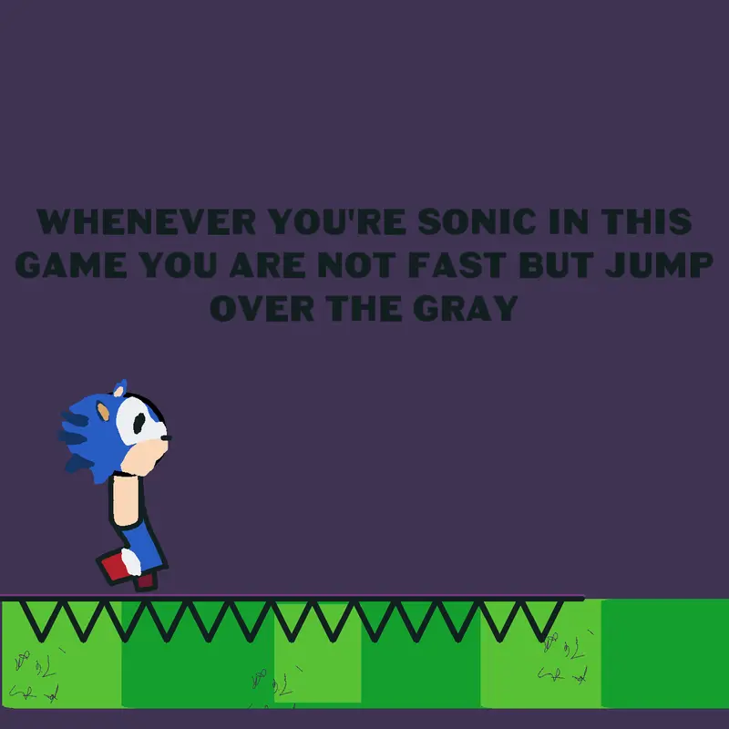 Infinite runner but you are sonic by @sonict18