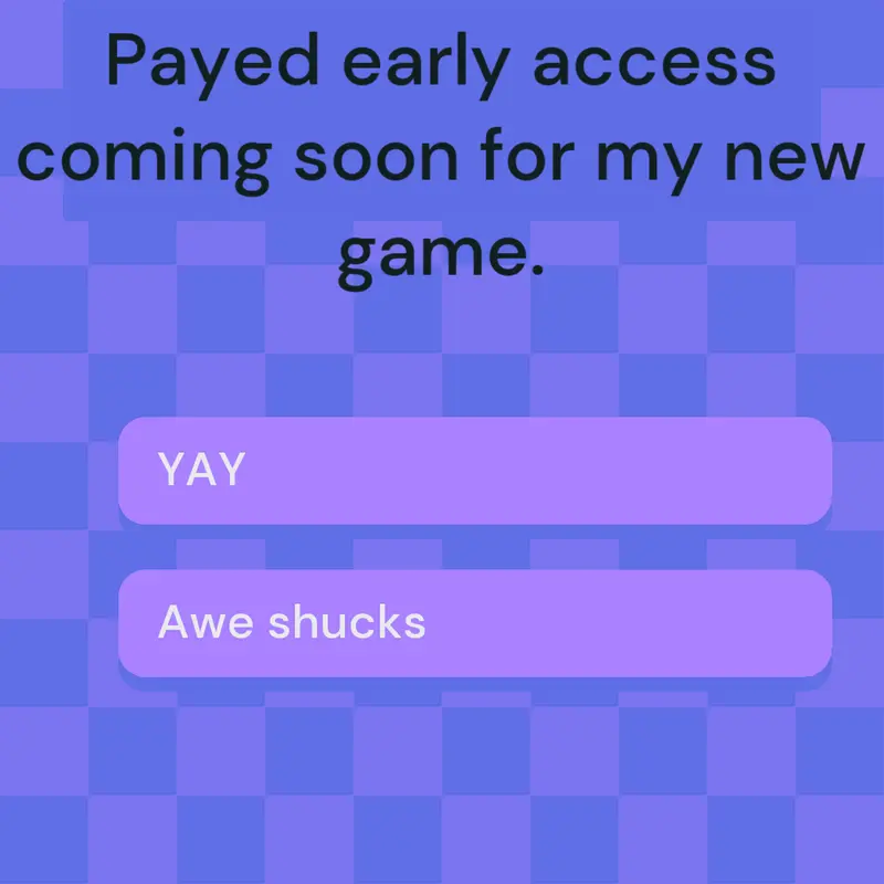 New game coming soon. by @NpcGuyOfficial