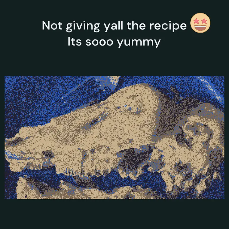 Not giving yall the recepie by @bronoobguy
