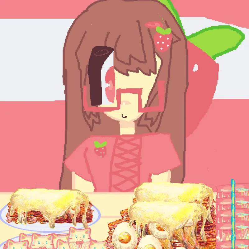 #mukbangasmr #mukbang #cute #pink #pinky by @sungbloxalt2st