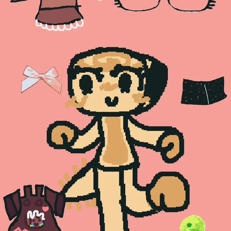 dress up idk by @fossilcakelover