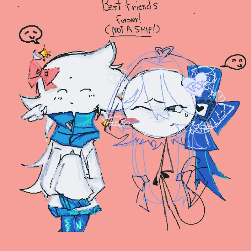 Friendship! by @TE4RDR0PL3T_