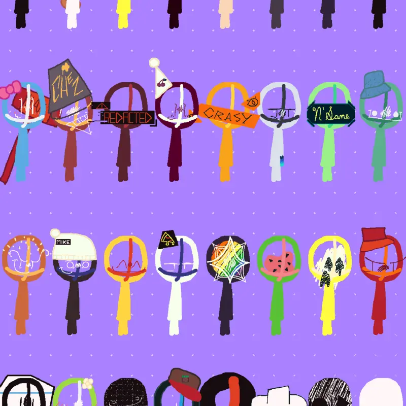 ALL MY OC'S by @X_JR_X