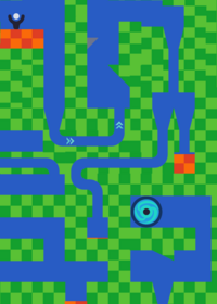 Unexpected golf stage