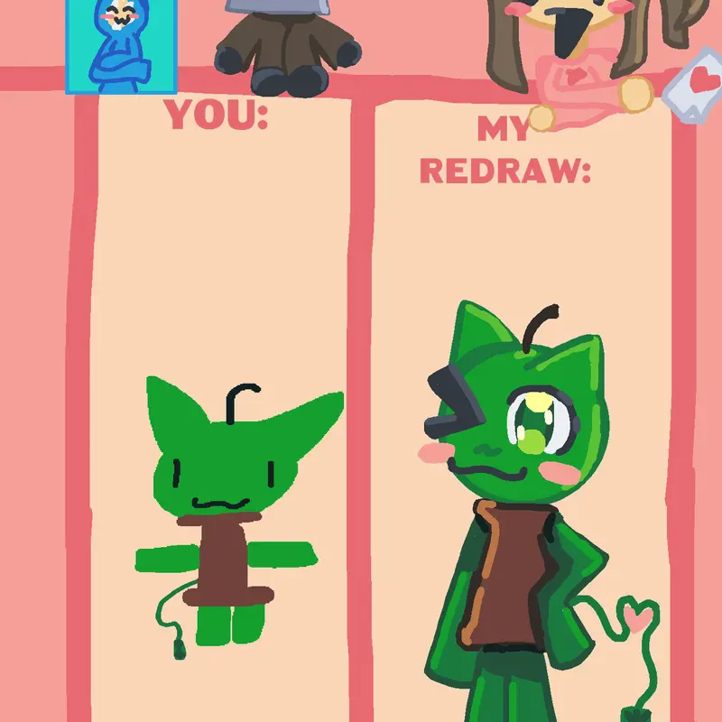 Redrawing your OC’S by @Sharky_animate
