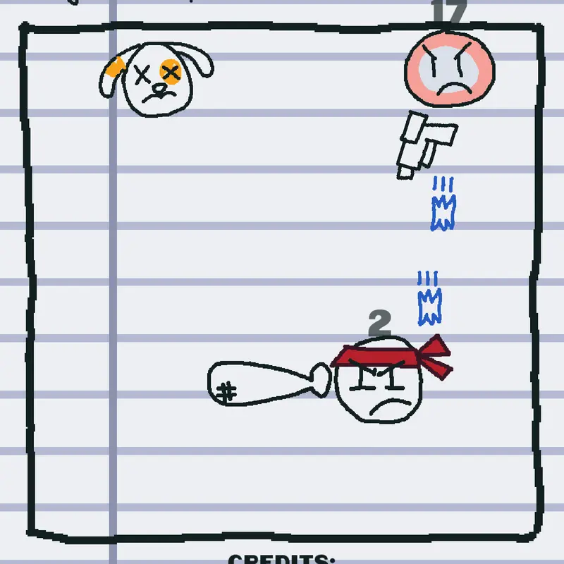 Doodle Battle by @tan_qi_xian