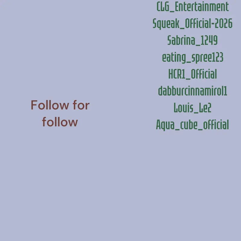 Follow by @Unarmed