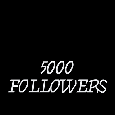 @5000followers