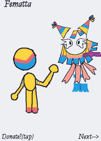 Puzzle with popular users