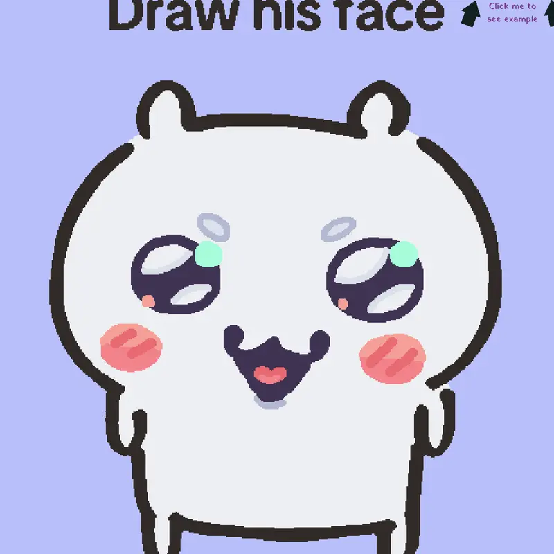 Chiikawa Face by @EtMilBilTe