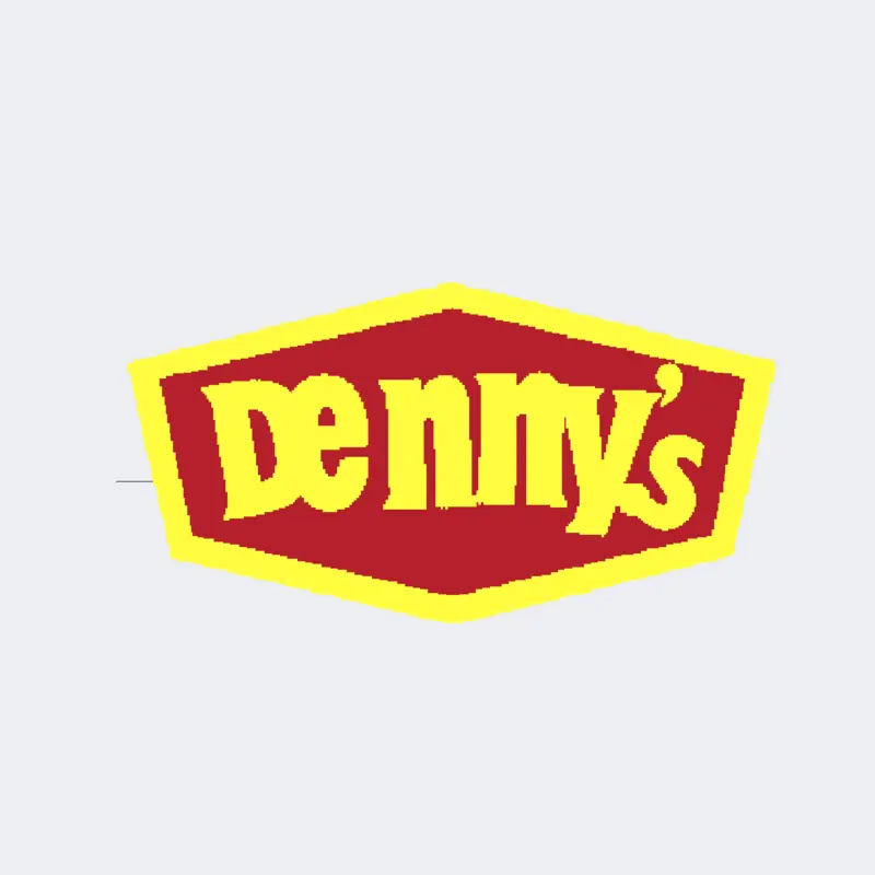 Dennys logos destroyed by @berenisO