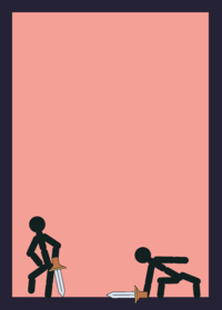 Just a stickman ragdoll