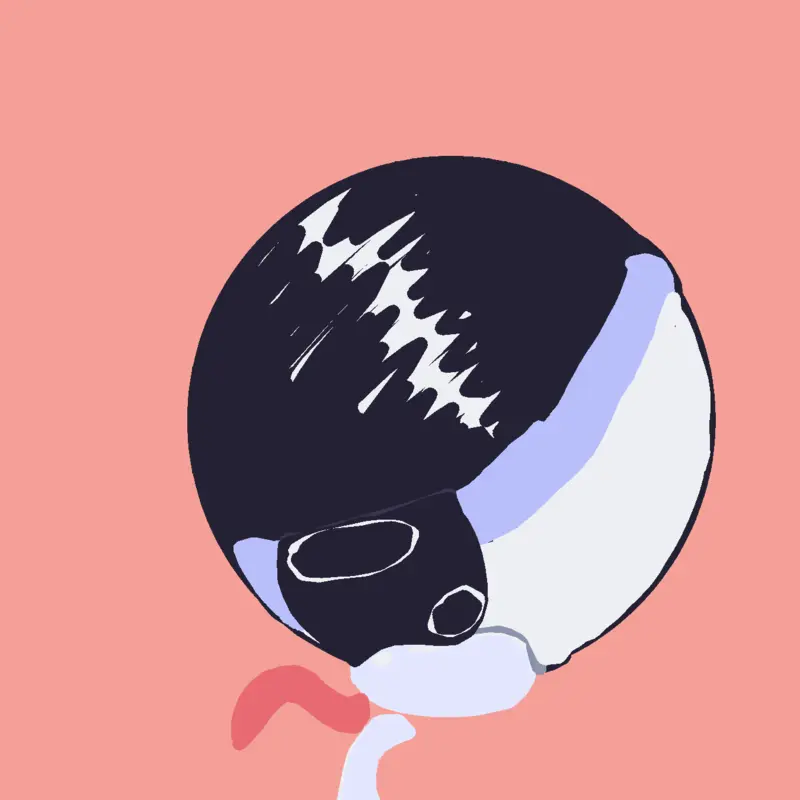 Depressed free eye by @Alie_TheAtisticYIPPEE