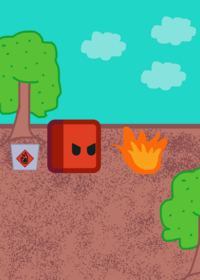 Red-cube That’s not the water 😭✌️🥀