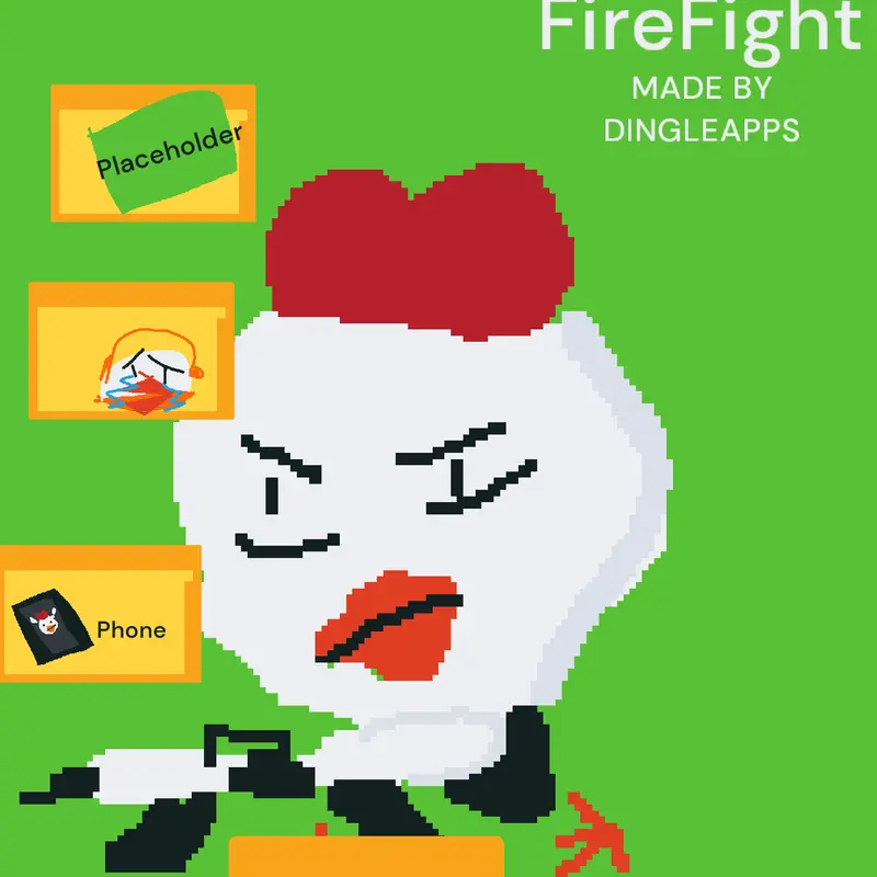 Chickens Firefight by @DingleDotMaker