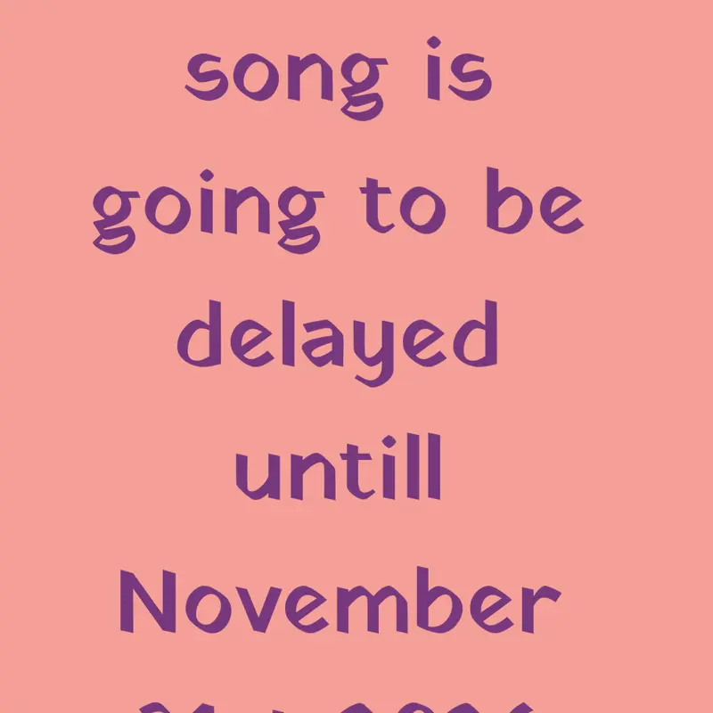 Delayed sorry by @OscarTheHollowGuy