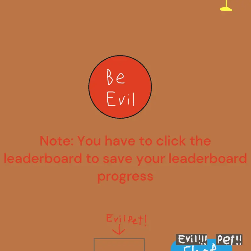 (EVIL!!!)Clicker Game by @Electric_Purple_Stickman