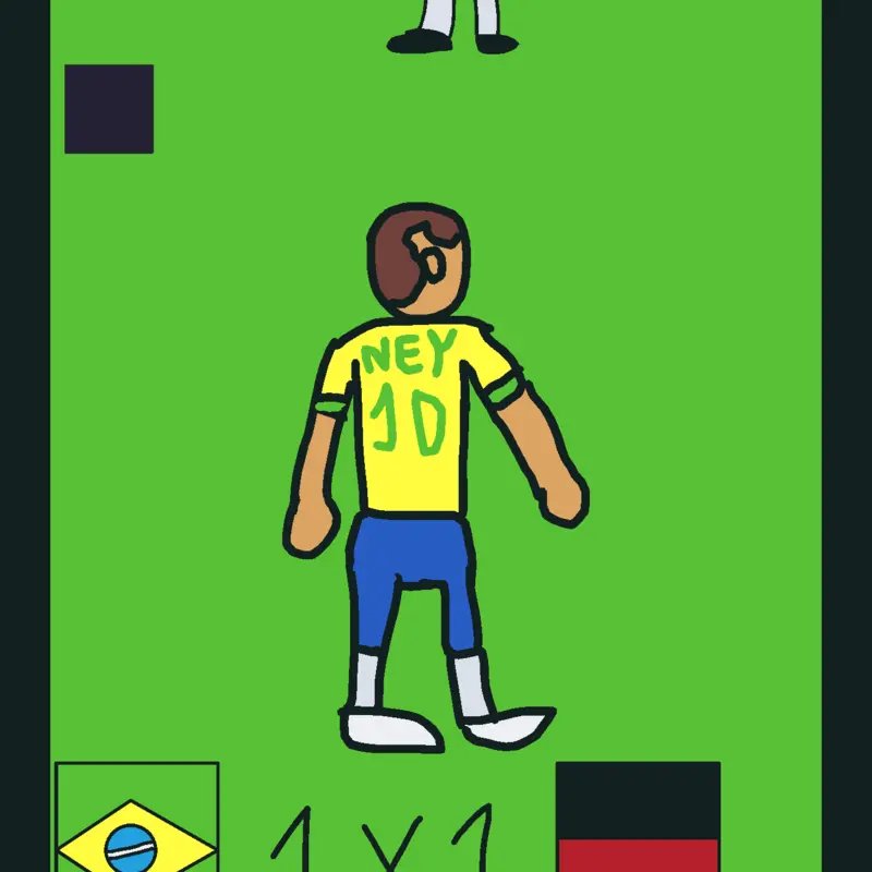 Brazil Win your 6 cup. by @InterstellarGargantua